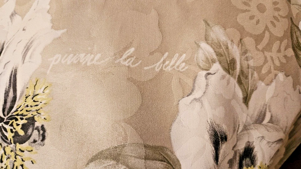 Waverly - Tela de tapicería de algodón "Notas florales" - 7 yardas por 56 pulgadas - Nueva Foto 2 de 4