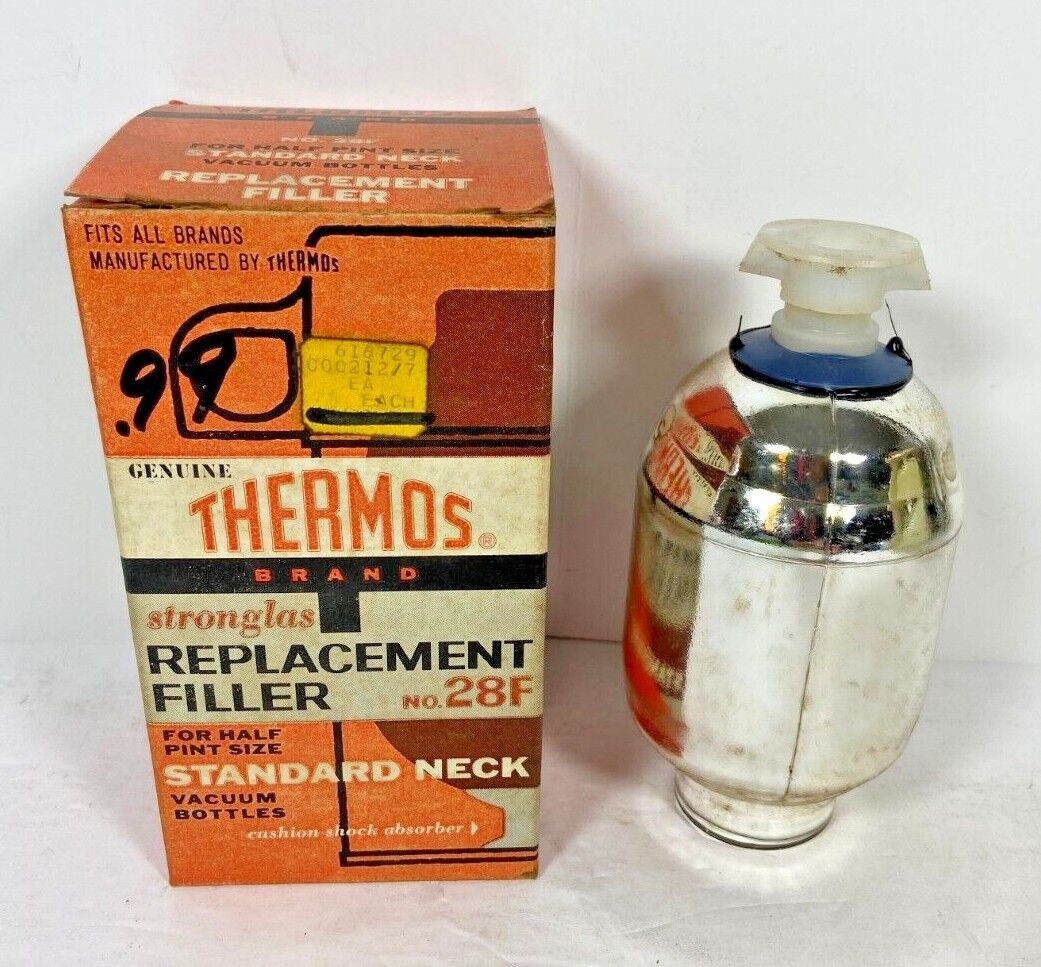 Vintage Glass Thermos Brand Filler-Fits Thermoses That Use The Glass  Filler# 28F
