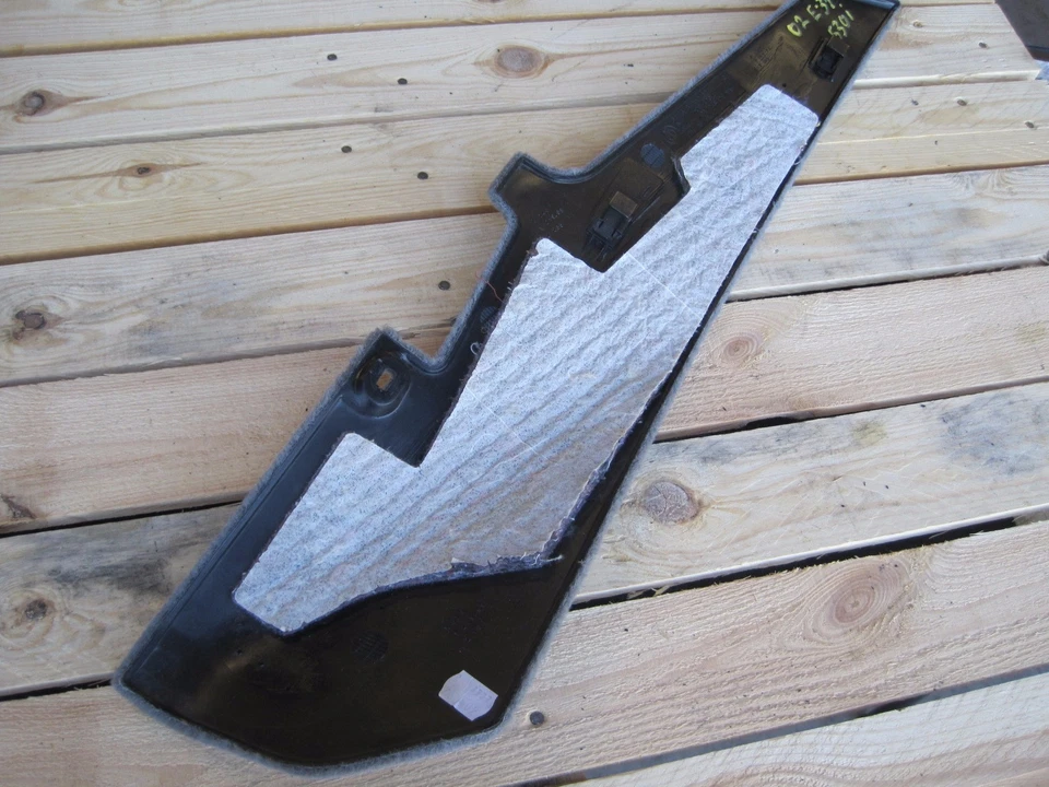 BMW E39 M5 540i 530i 528i 525i GRIS CONSOLA PASAJERO DERECHO TABLERO ALFOMBRA MOLDURA OEM Foto 3 de 4