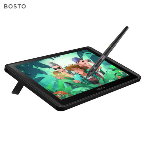 BOSTO 12HD-A H-IPS LCD Graphics Drawing Tablet Monitor 11.6 Inch Display N9F4 - Picture 1 of 12