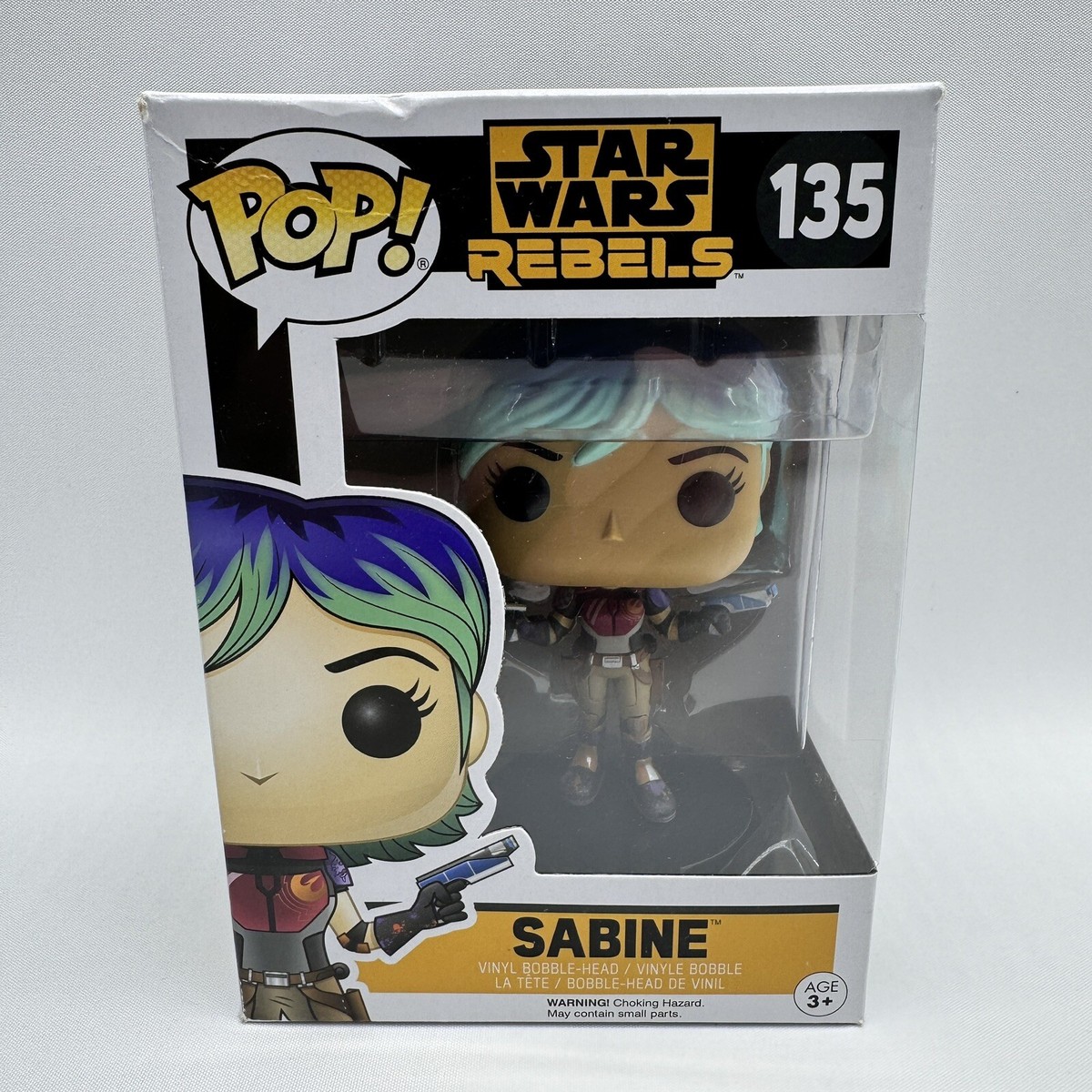 Funko POP Star Wars Rebels Sabine Figure #135 Sabine Wren
