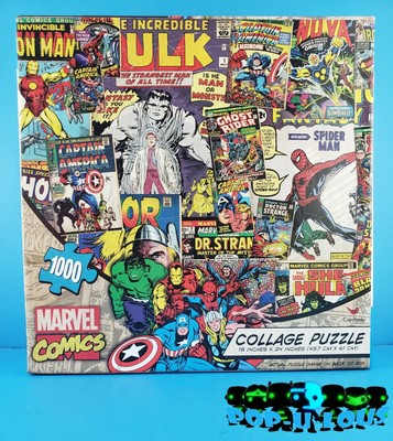 Marvel Comics Photo Collage 1000 Piece Jigsaw Puzzle 18inx24in Ebay