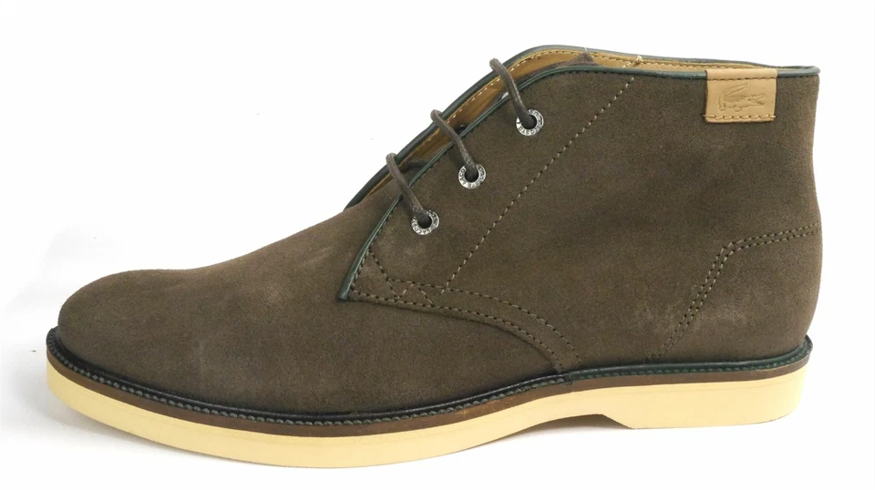 Botas Lacoste Sherbrooke para Hombre con Cordones Gamuza Desierto Marrones Talla 6.5 7.5 8 Foto 2 de 4
