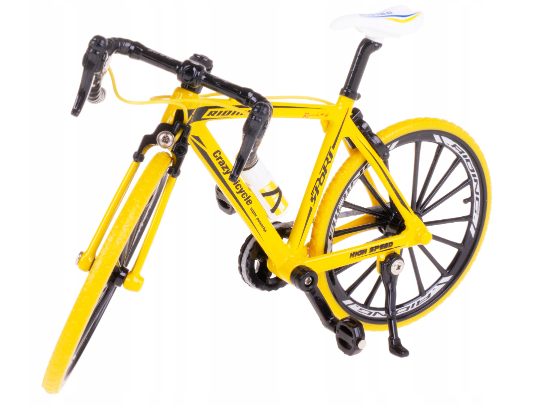 Crazy Bicycle Sport Mini Alloy Model Bike Toy 1/10 Scale Die-Cast