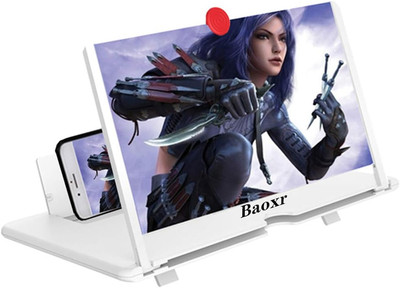 12'' 3D Screen Magnifier for Cell Phone, HD Amplifier Projector Magnifing Screen