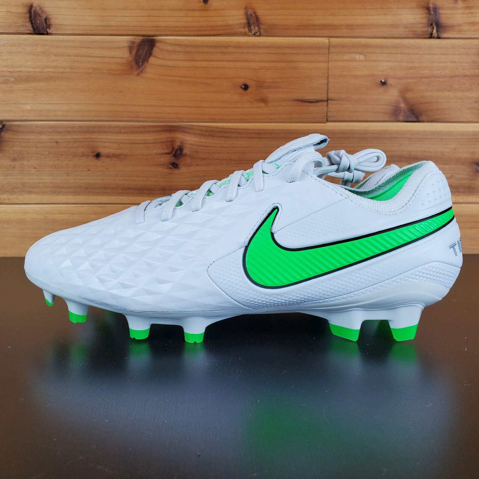 nike tiempo legend 8 elite white green