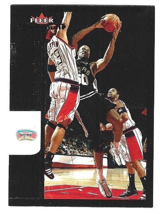 D 2001-02 Fleer Maximum Basketball David Robinson #23 NRMT