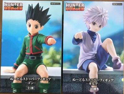 HUNTER × HUNTER Gon Killua Noodle Stopper Figure Set FuRyu New 