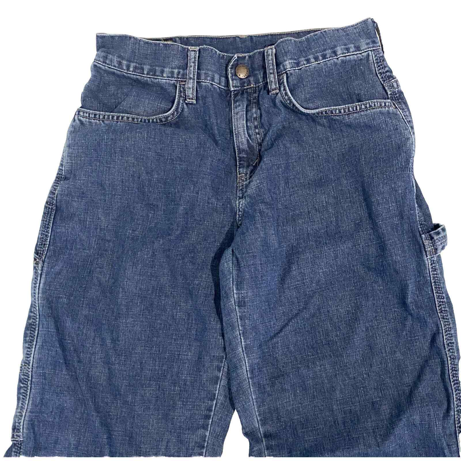 Levi’s Premium Denim Painter Boy Carpenter Jeans Size 4 Wide Leg