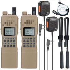 Baofeng Ar-152 Dual Band Walkie Talkie Long Range Vhf/uhf Ham Two Way Radio 15w
