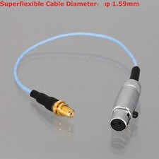 Mini XLR TA3F 3P Female to Microdot Jack Cable Earset Microphone Wireless system