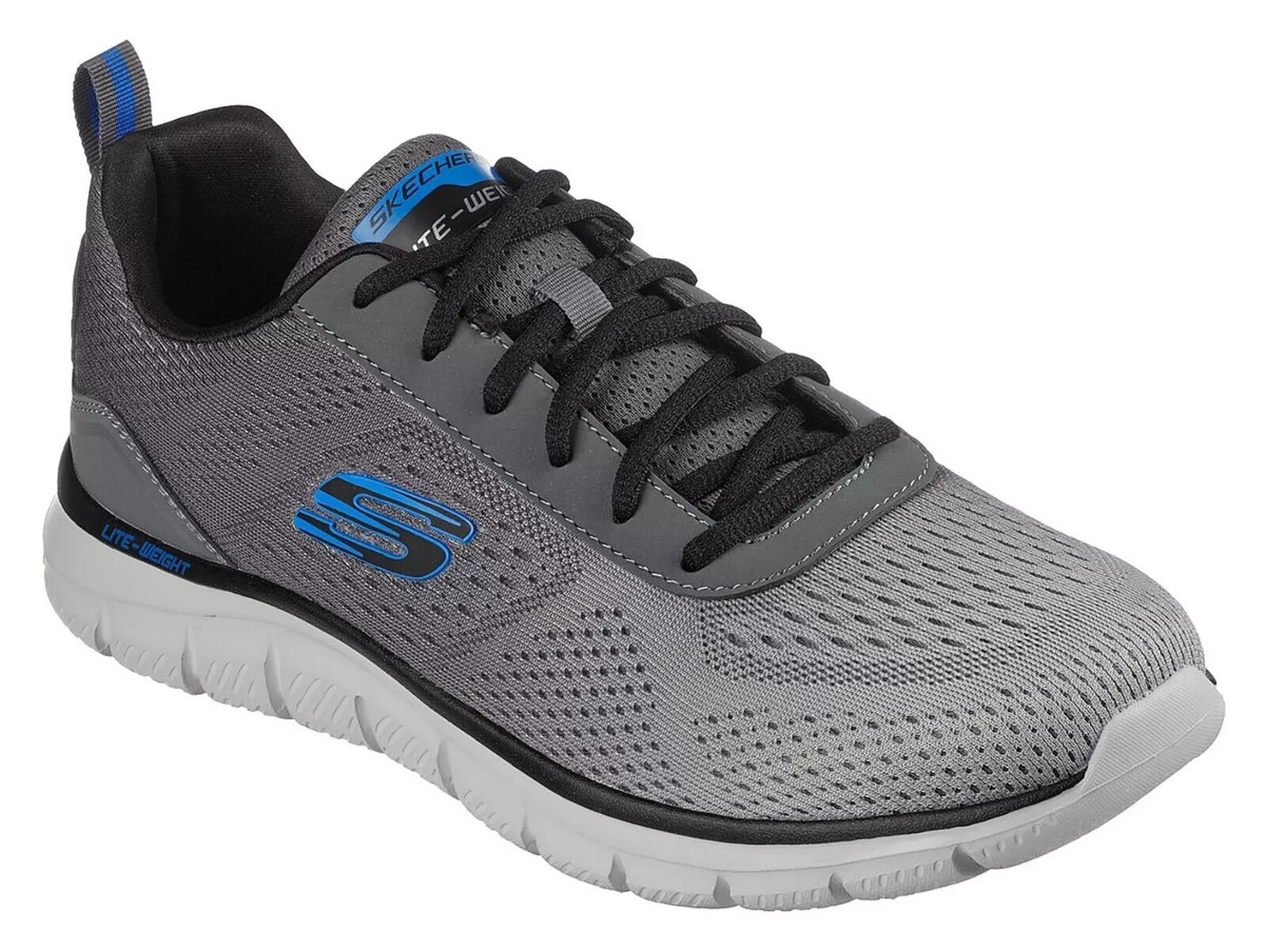 Skechers Men\'s Gray Canvas Sneakers Comfort Memory Foam Shoes size 11WW Amazon.com | Skechers Men main image 4