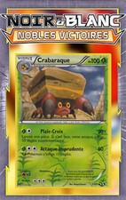 Crabaraque Reverse - NB03:Nobles Victoires - 7/101 - Carte Pokémon Française
