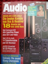 AUDIO 4/94,MAGNEPAN MG 20,MAC AUDIO MTR 500 C...