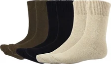 Heavyweight Thermal Boot Socks – Thick Cold Weather Military Issue Winter Socks