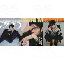 ZICO COSMOPOLITAN KOREA Magazine 2023 March issue ZICO Coverman + Tracking Num