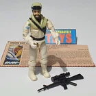 Vtg GI Joe FROSTBITE with FILECARD figure original 1985 Snow Cat Driver COMPLETE