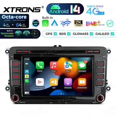 7'' Android Autoradio Für VW Golf 5 6 Caddy Jetta 64GB mit DVD GPS Navi Gyroskop