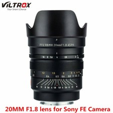 Viltrox 20mm F1.8 Full Frame Large Aperture Manual Lens for Sony FE E Mount