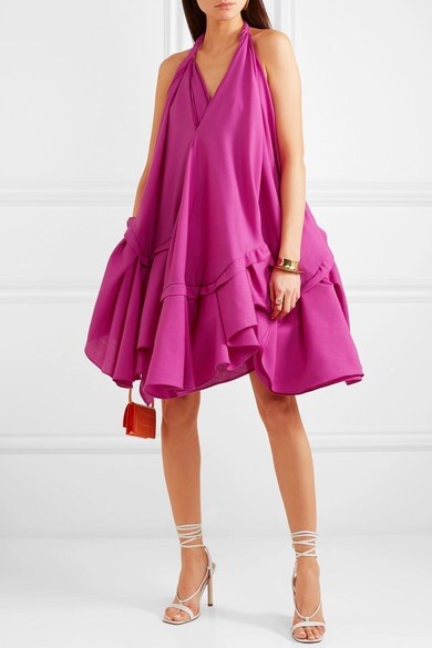 jacquemus hot pink dress Sierra knit midi dress - JACQUEMUS