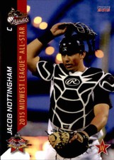 2015 Midwest League All-Star Game Choice 28 Jacob Nottingham Redlands California