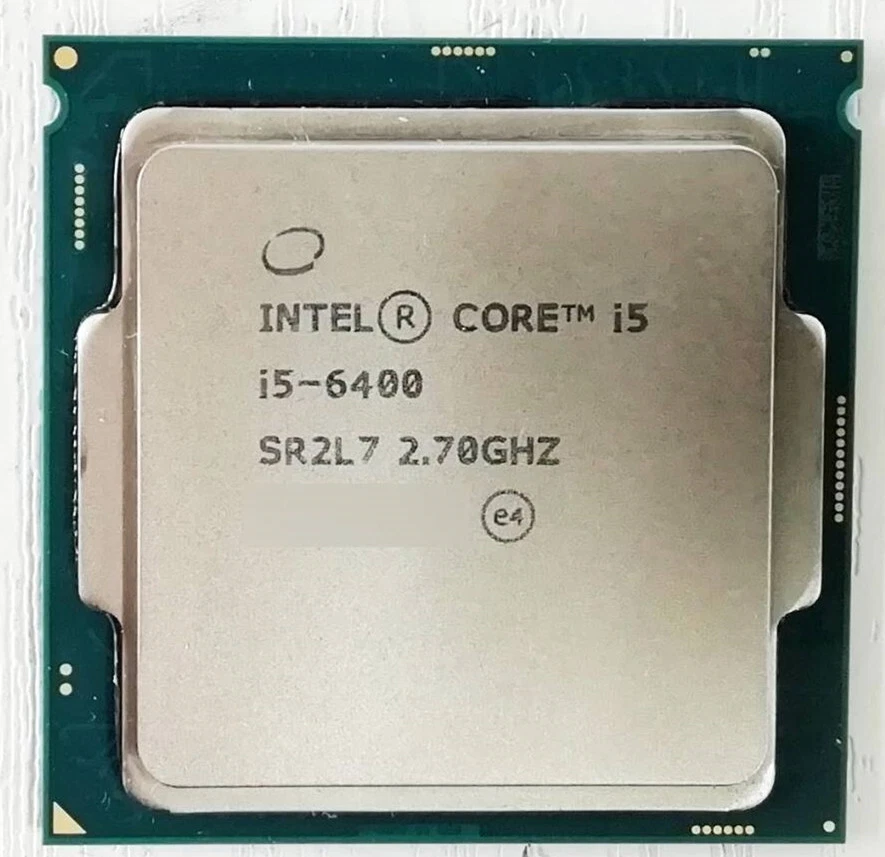INTEL 6th-GEN CORE i5-6400 CPU 2.70GHz FC-LGA 1151 QUAD CORE SR2L7 - Image 2 of 4