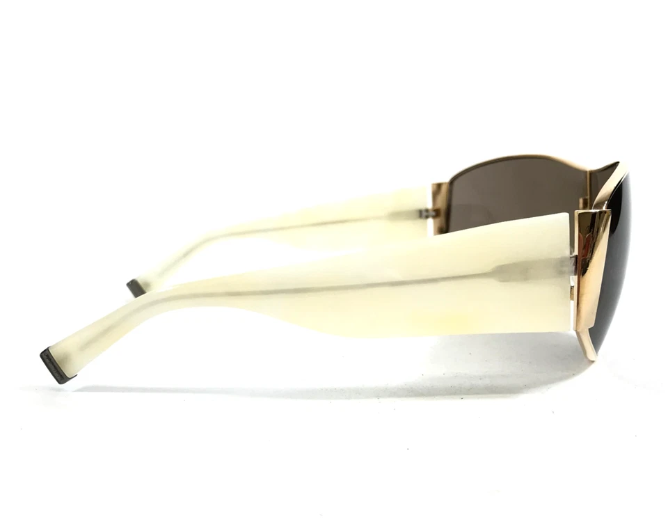 Gafas de sol Oliver Peoples de colección Vertigo G brillantes doradas marfil marcos con lentes marrones Foto 4 de 4