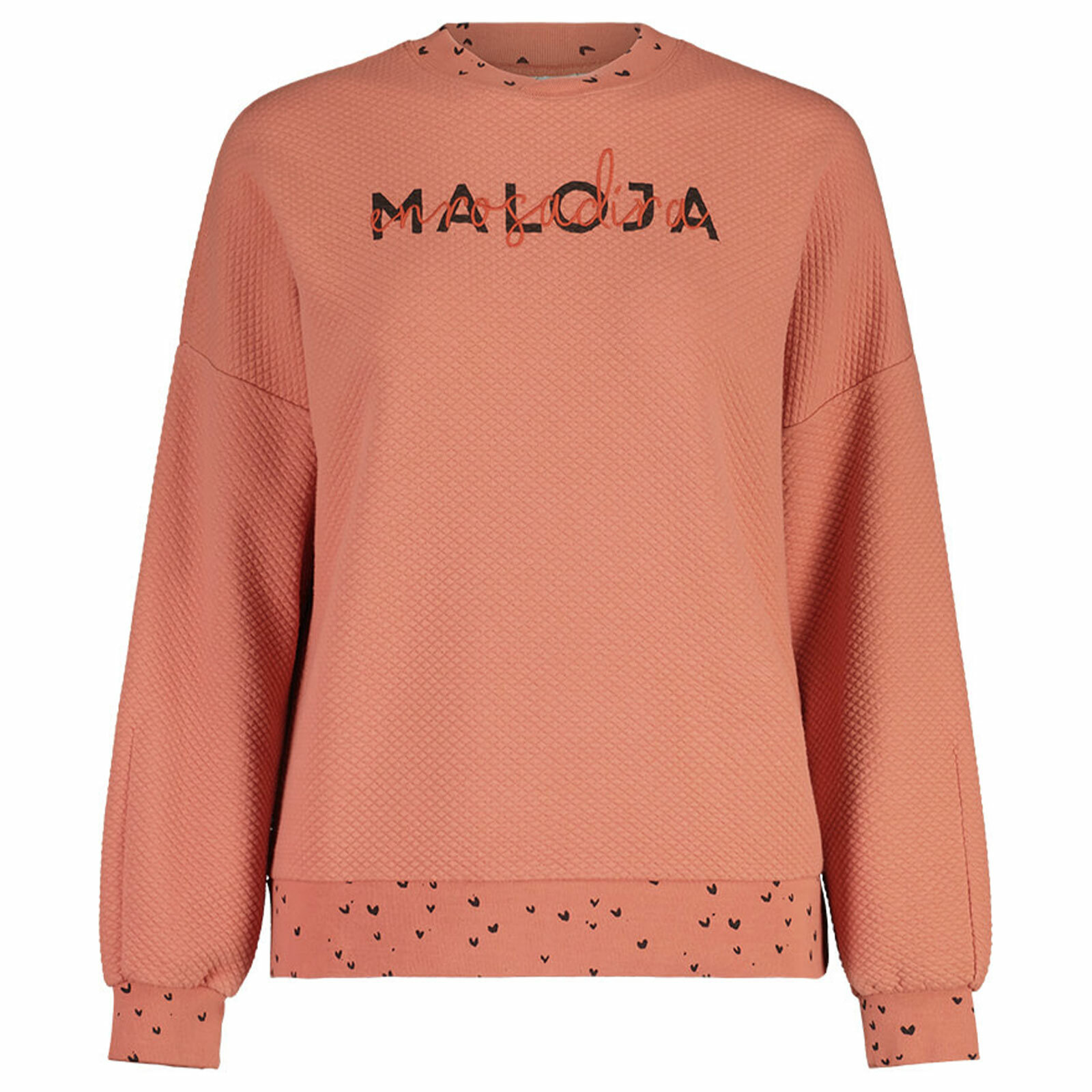 Maloja ZorteaM. Sudadera Bubble Damen Pullover Ropa De Ocio Sweater Rosa