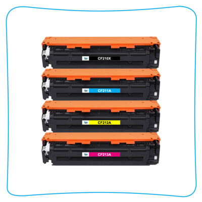 4 XXL Toner Für HP 131X 131A CF210X LaserJet Pro 200 Color MFP M276 M276n M276nw