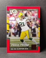 2017 Panini Donruss Press Proof Red HA HA CLINTON-DIX #121 Green Bay Packers