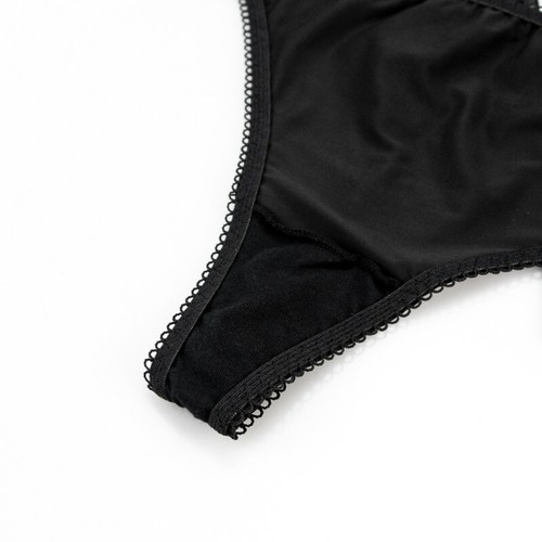 Sexy Thong with Bow Lace Sheer Low Rise Women Panty Underwear | eBay