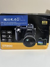 POLO Sharpshots D7200 33MP Auto Focus Digital Camera DSLR Camera 1080P 24x Zoom