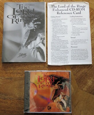 Der Herr der Ringe von Interplay - Enhanced PC CD-ROM Version (1993) - Sehr guter Zustand