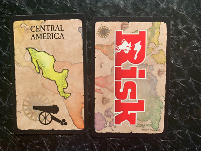 Risk  2015  Central America  TERRITORY CARD  Game Replacement Card  HASBRO