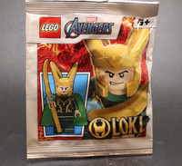 Lego - Marvel - Sh644 Loki - Minifigure - Neuware - Polybag
