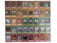 YUGIOH Monarch Deck Complete 40 - Cards with Sleeves
