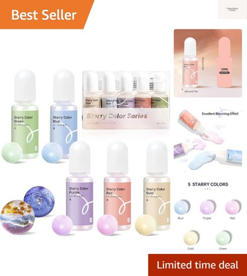 #ad Epoxy Resin Pigment Starry Colors UV Resin Dye Highly Concentrated for DIY ... $20.99