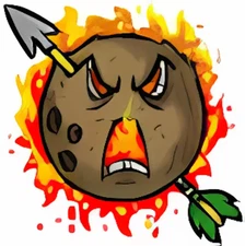 Neopets - Screaming Evil Coconut  ! - Virtual Item [Fastest + Safest]