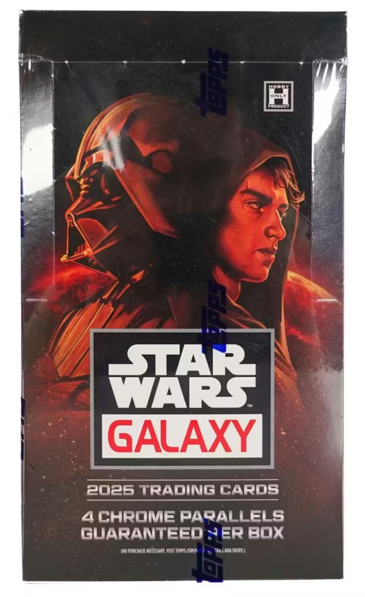 2025 TOPPS STAR WARS CHROME GALAXY HOBBY BOX NEW FACTORY SEALED | eBay