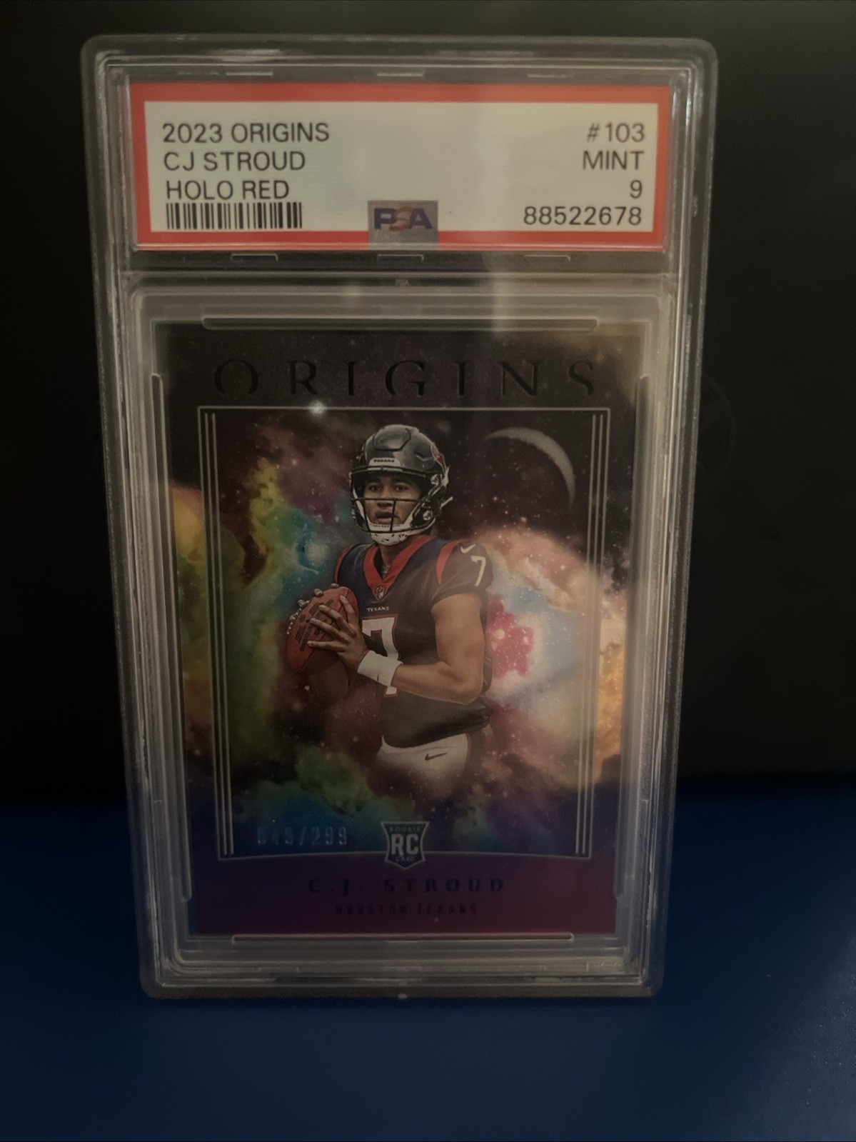 2023 Panini Origins - Rookies C.J. Stroud #103 Holo Red /299 (RC)