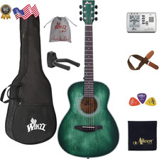 WINZZ HAND RUBBED Series Left Handed 36 Inches 3/4 Acoustic Acustica Guitar