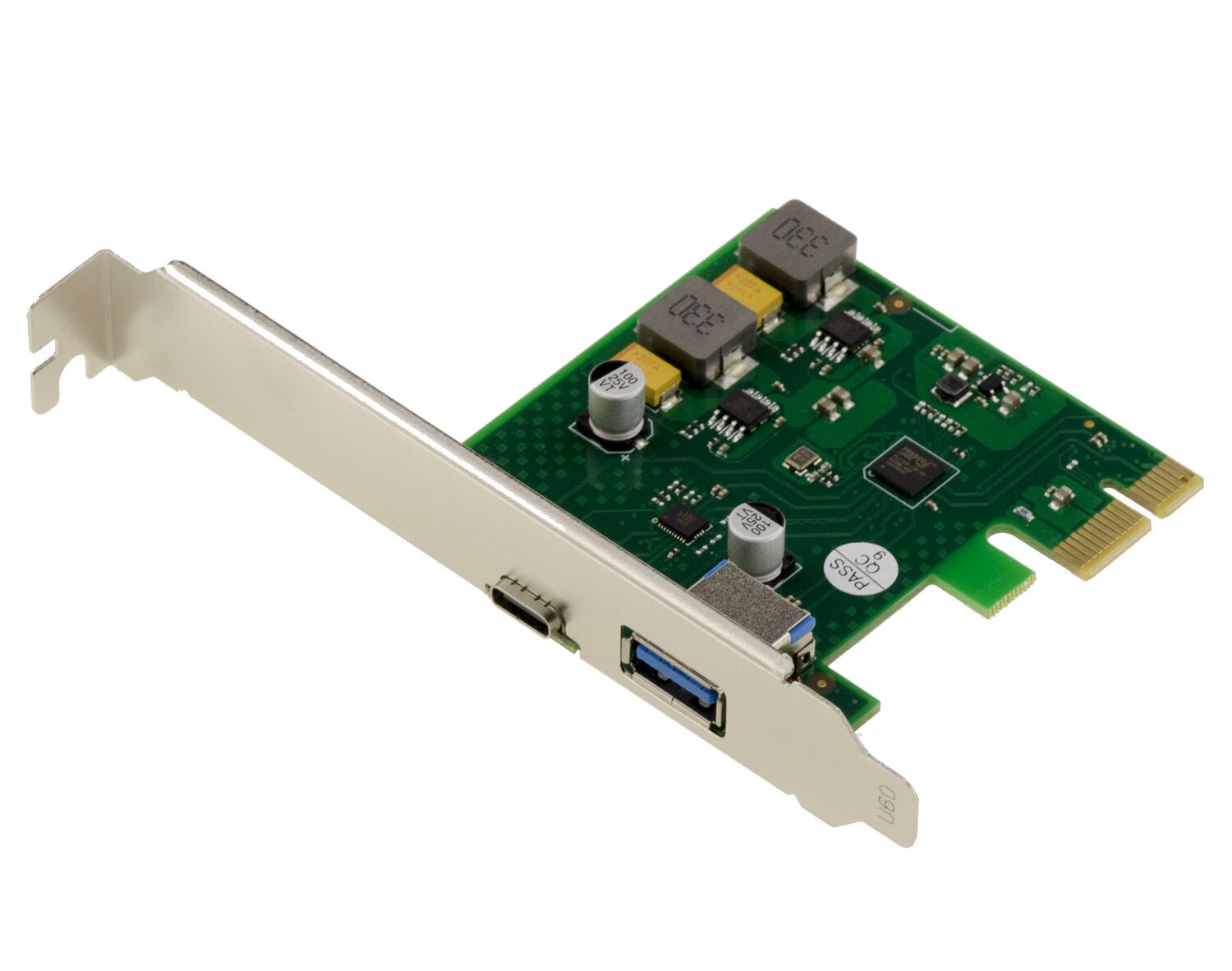 Carte PCIe USB 3.0 idéale pour vider les cartes mémoire de vos caméras en studio