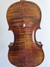 Vintage 4/4 Violin Old Antique Style Flamed Maple Back Beautiful Wood No Cracks