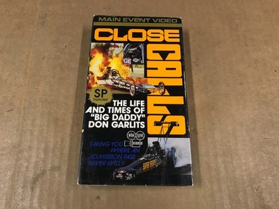 Vintage Close Calls: Life And Times Of ''Big Daddy'' Don Garlits - VHS Video Tape
