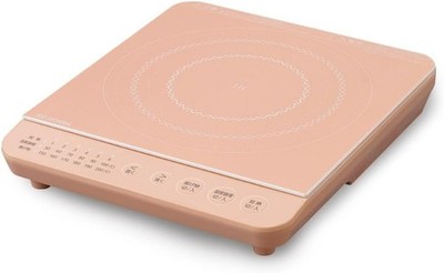 IRIS OHYAMA 1-burner IH stove 1400W IHK-T391-P Pink