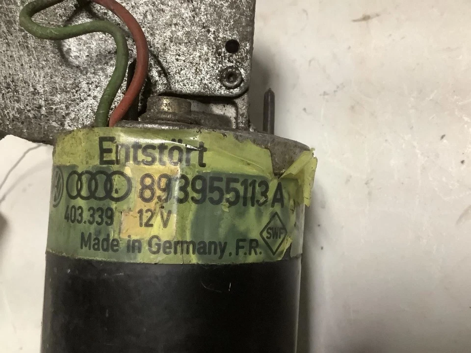 Windshield Wiper Motor Fits 88-95 AUDI 90 119378 - Image 2 of 4