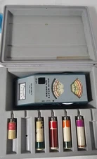 HEATHKIT   MODEL   HD-1250   GRID   DIP   METER   WITH   5   COILS   &   CASE