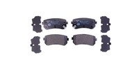 Hinterachse Hella 8DB 355 006-961 Bremsbelagsatz, Scheibenbremse FüR Dodge,Hyund