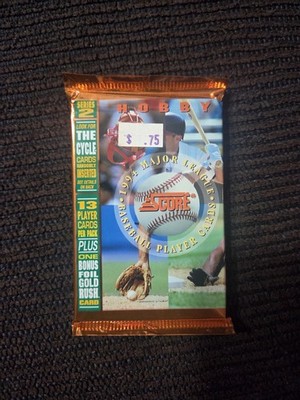 1994 Score Pinnacle Series 2 Major League Baseball Cards New In Foil