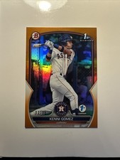 2023 Bowman - Chrome Prospects Kenni Gomez #BPPF-40 Orange /25 (RC)